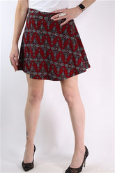 חצאית אתנית בבורדו- S